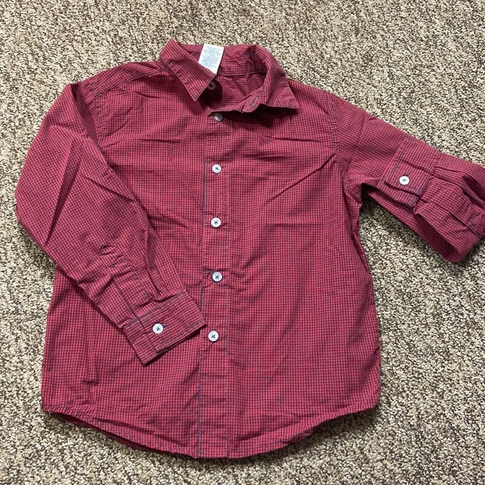 10/$50 Faded Glory Shirt Size S (6-7)
